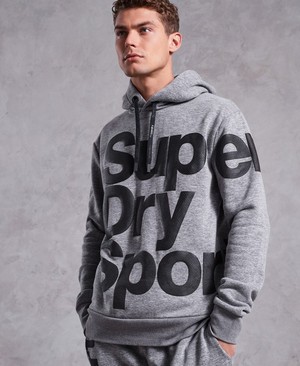 Superdry Combat Férfi Kapucnis Pulóver Szürke/Fekete | FUINE3150